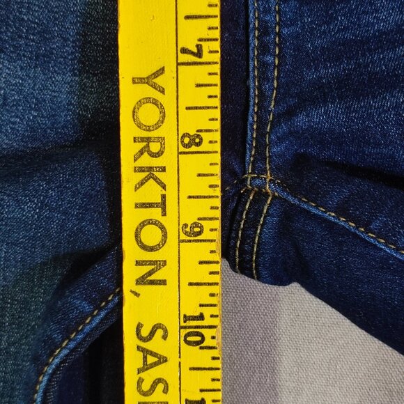 American Eagle ne(x)t level stretch jeggings women's size 4 Long ink blue - Picture 15 of 16